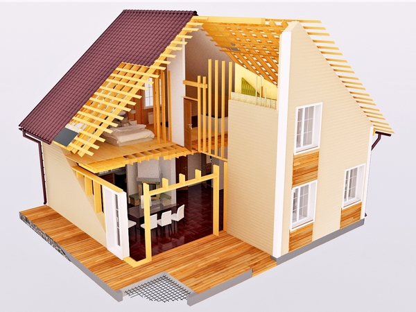 В каркасных домах, правильно построенных, комфортно находиться благодаря оптимальному микроклимату