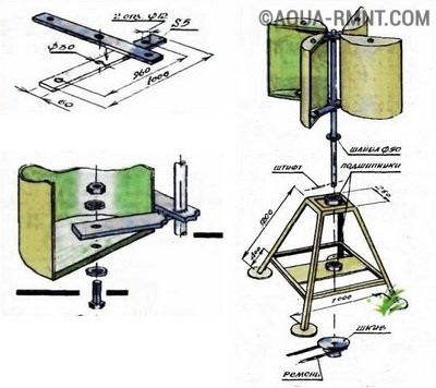 Сборка ветрогенератора