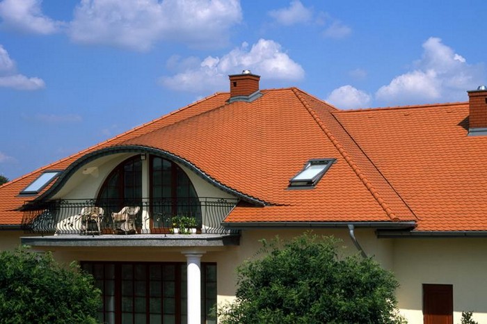 Крыша частного дома: