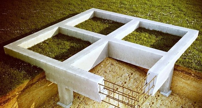 Фундаментная плита мелкого заложения: Плитный фундамент: конструкция .