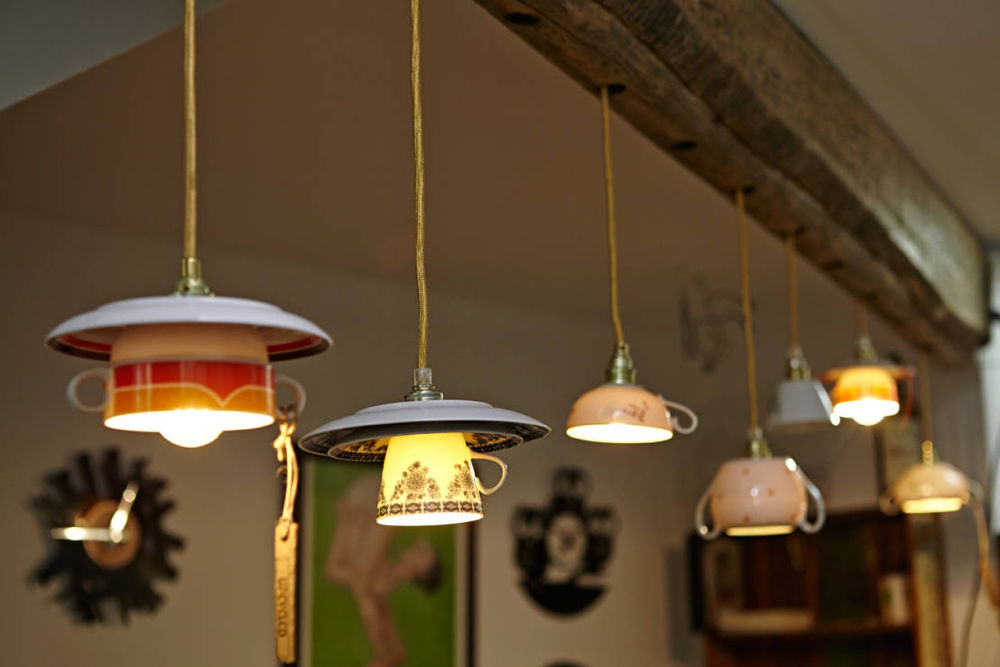 Лампы из подручных материалов: 29 вариантов необычных светильников, фото № 7