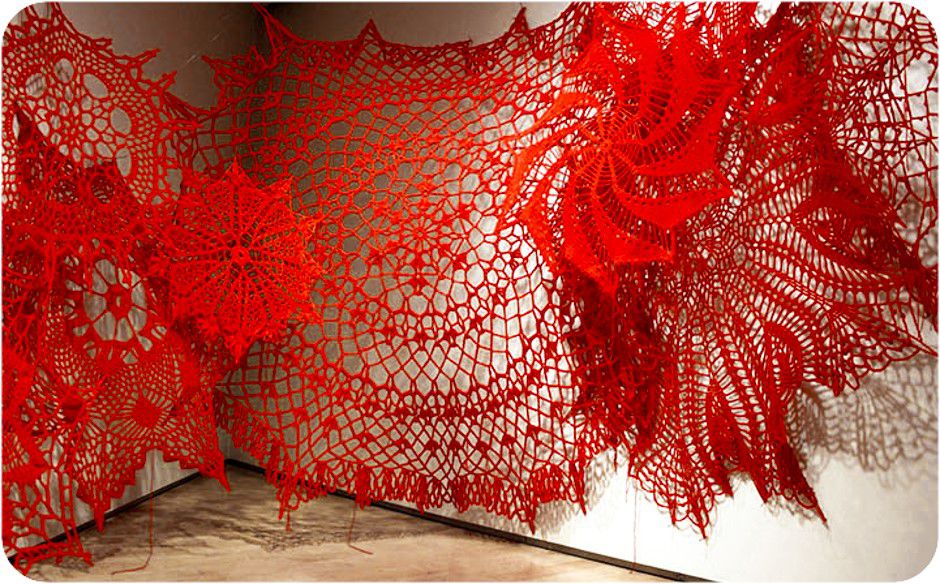 Мировые текстильные инсталляции: 30 невероятных арт-объектов, фото № 1