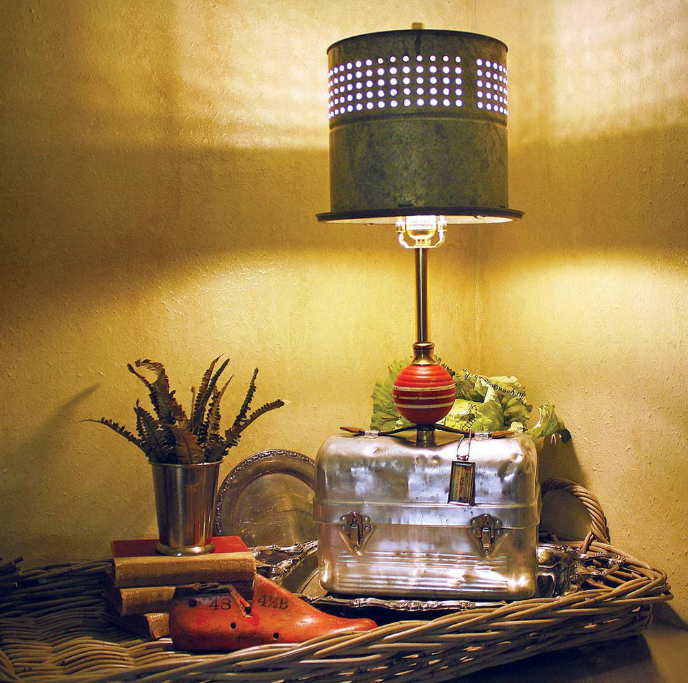 Лампы из подручных материалов: 29 вариантов необычных светильников, фото № 11