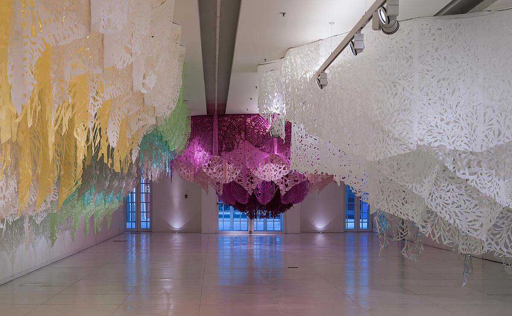 Мировые текстильные инсталляции: 30 невероятных арт-объектов, фото № 8