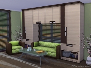 мебель для гостиной в sims 4