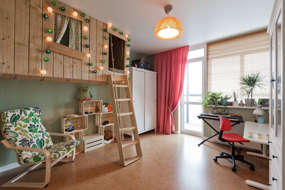 дизайн детской комнаты для школьника фото варианты