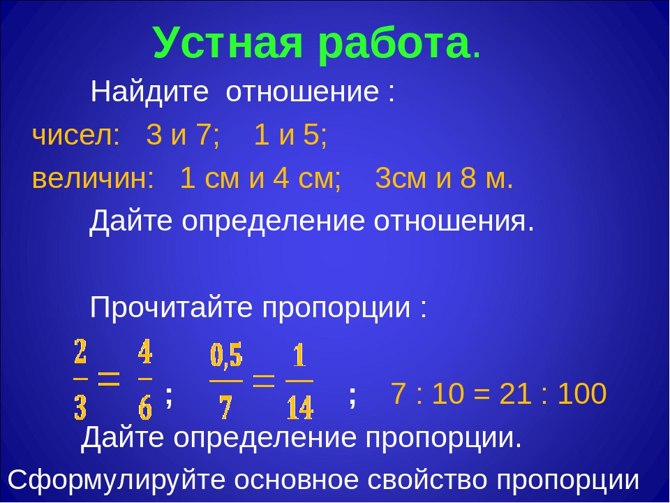 Пропорции 1 1.5