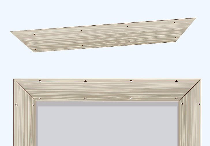 как крепить наличники на межкомнатные двери