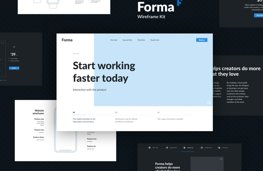 Forma Wireframe Kit