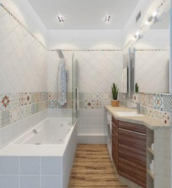 мозаичная плитка в ванной
