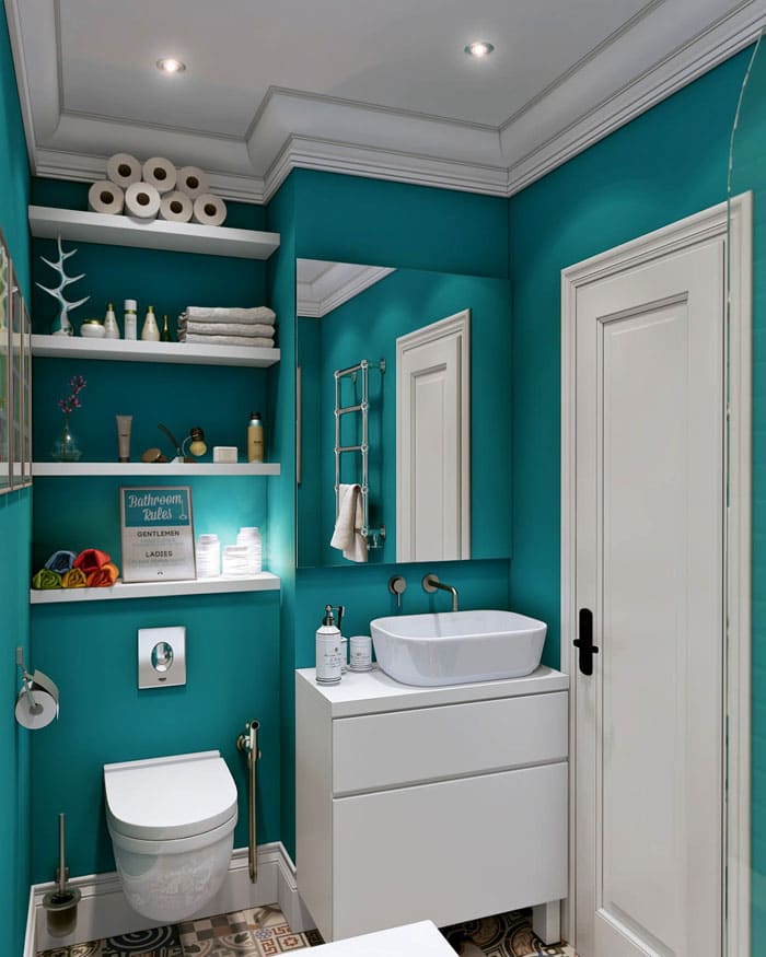 Внешний облик ванной комнаты обязательно повторяет стиль всего жилища