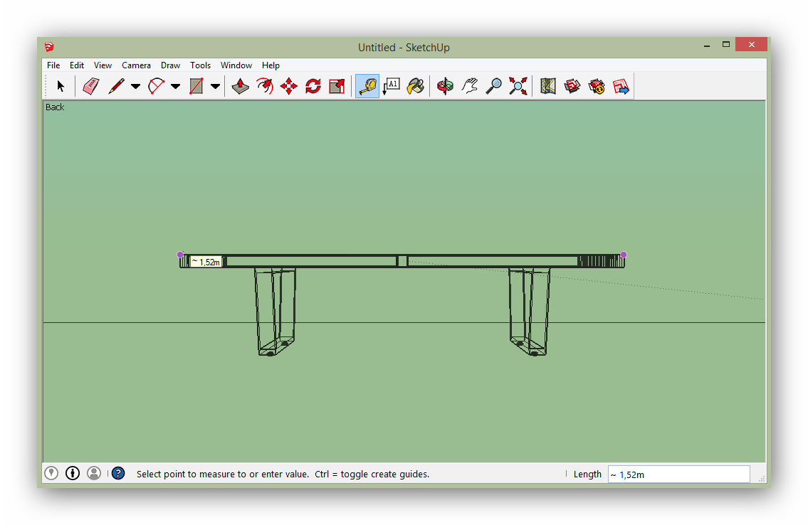 Работа в SketchUp