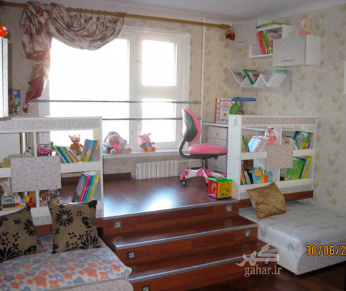 Детские комнаты для двух девочек 10
