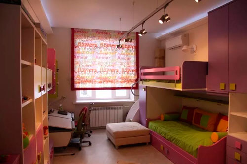 дизайн детской комнаты для девочек 6