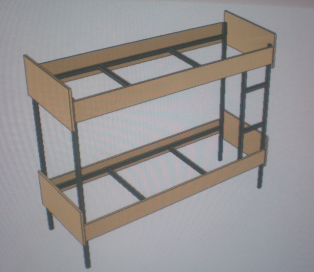Кровати металические 2-х ярусные