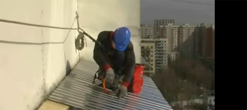 Как сделать крышу на балконе последнего этажа