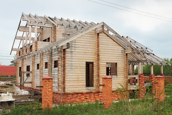 Утепление дома из бруса снаружи 1