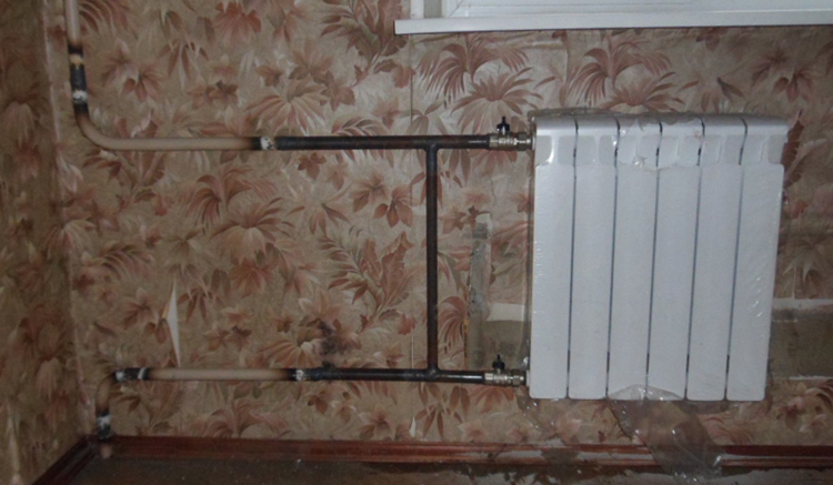 Биметаллический радиатор в квартире