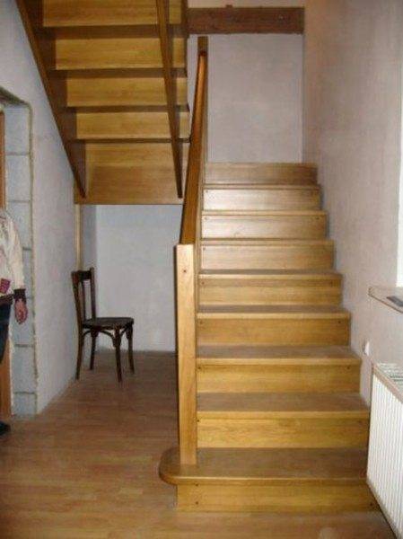 Двухмаршевая лестница