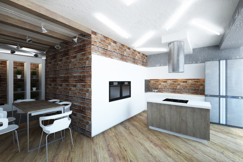 Потолок в квартире в стиле лофт: Потолок в стиле лофт в интерьере: чем .