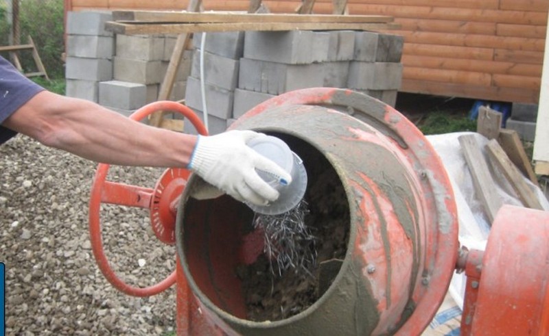 Как приготовить фибру для бетона