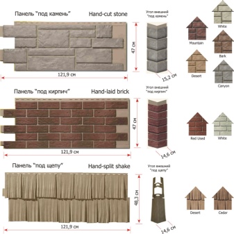 Фасадные панели под камень: виды и характеристики