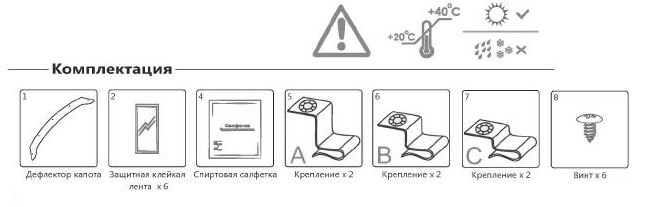 Комплект поставки