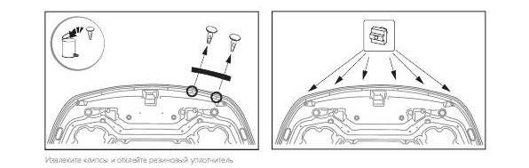 Инструкция по установке дефлектора капота