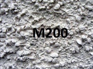 Характеристика бетона м200