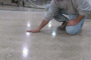 Как шлифовать полы из бетона