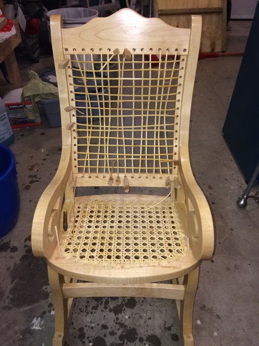 Самодельное кресло-качалка