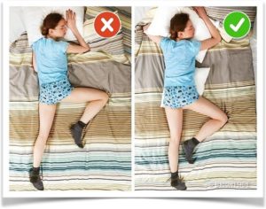 Как правильно спать на животе женщине